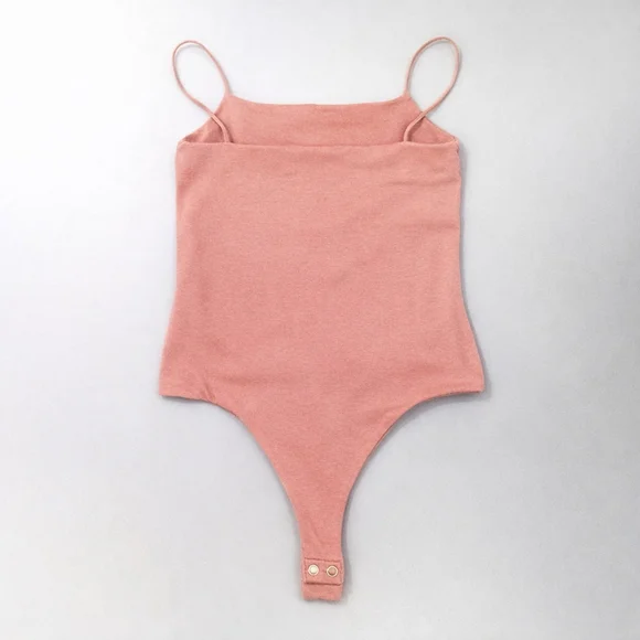 Banana Republic True Hues Dusty Pink Bodysuit – XXS Petite - Picture 3 of 7